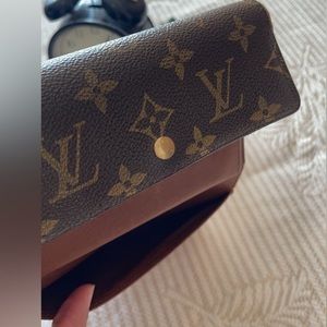 832100A YV Louis Vuitton Wallet Brown Monogram